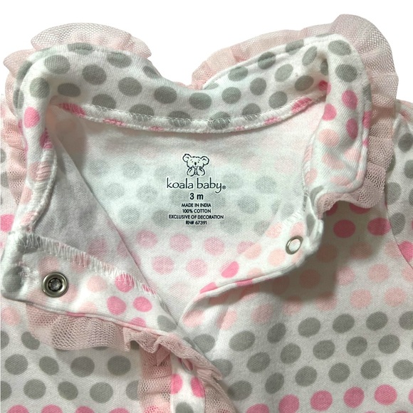 Bundle of 2 ~ Baby Girl ~ 0-3 and 3 Months. Gymboree 0-3 Mo & Koala Baby 3 Mo - Picture 4 of 7